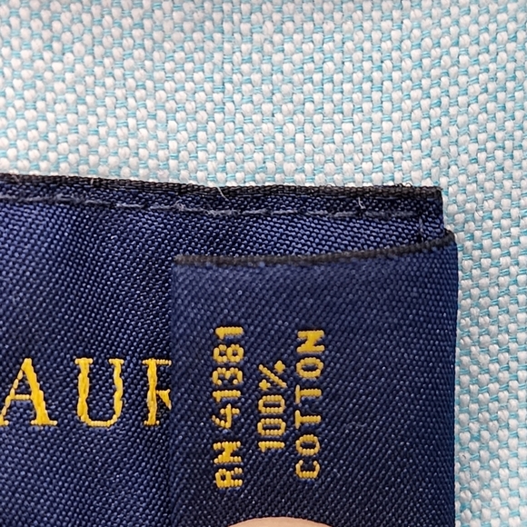 Ralph Lauren Men's 100% Cotton Classic Fit Long Sleeves Dress Shirt - L - Picture 6 of 6